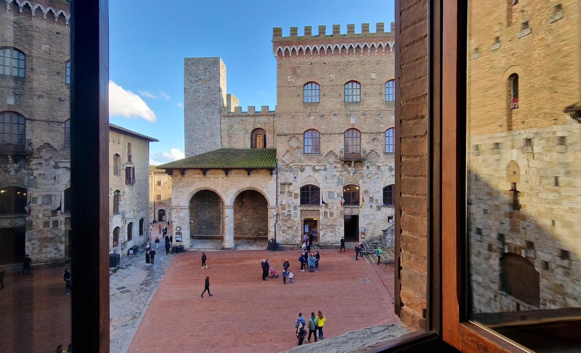 Sangi Studio Apartment - With Amazing View Of The Duomo San Gimignano Dış mekan fotoğraf